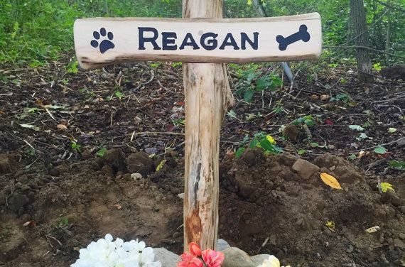 Pet Grave Marker  Dog Cat Etc. by SmittysBoysHardWoods on Etsy