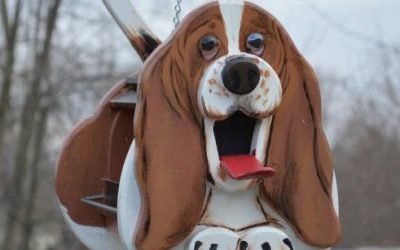 You pick breed Dog Birdhouse or Bird Feeder