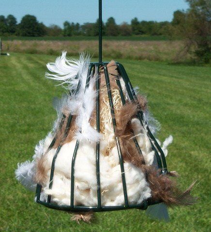 Birdie Bell with Nesting Material – CheeryBird.com