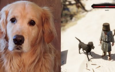 The pets immortalised in videogames by their developer owners