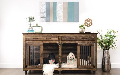 Custom wood kennels, memory foam beds: Wild world of pet furniture…