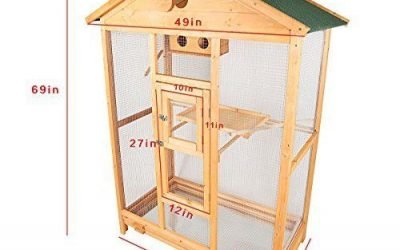 Deluxe House Shape Bird Cage with Hatch Room Best Suggestion Online Pet Retail Products – Dogs , Cats, Birds, Fish, Horses