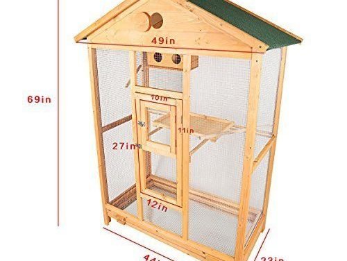 Deluxe House Shape Bird Cage with Hatch Room Best Suggestion Online Pet Retail Products – Dogs , Cats, Birds, Fish, Horses