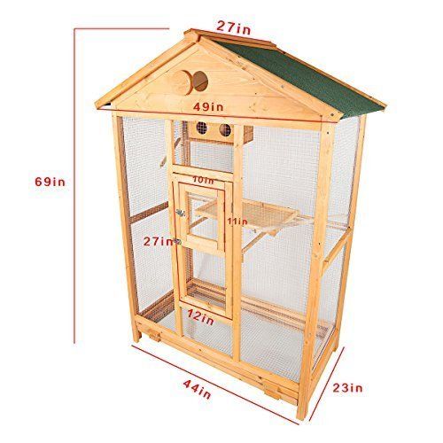 Deluxe House Shape Bird Cage with Hatch Room Best Suggestion Online Pet Retail Products – Dogs , Cats, Birds, Fish, Horses