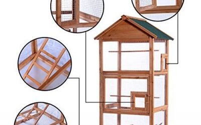 Outdoor Aviary Bird Cage Wood Vertical Play House Best Suggestion Online Pet Retail Products – Dogs , Cats, Birds, Fish, Horses