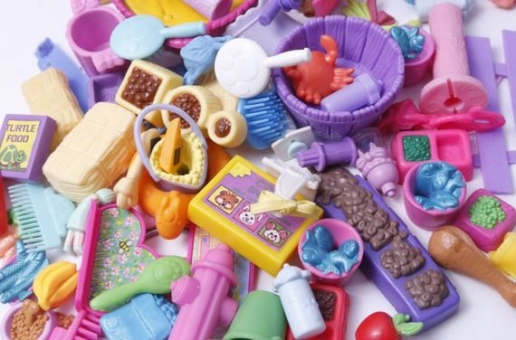 Vintage Kenner Littlest Pet Shop Accessories #2 – PICK YOUR OWN – food dish, parts, pieces – vtx – PYO4
