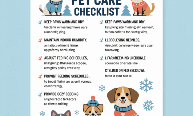 The Ultimate Winter Pet Care Checklist (Backed by Science, Built for Real Life)